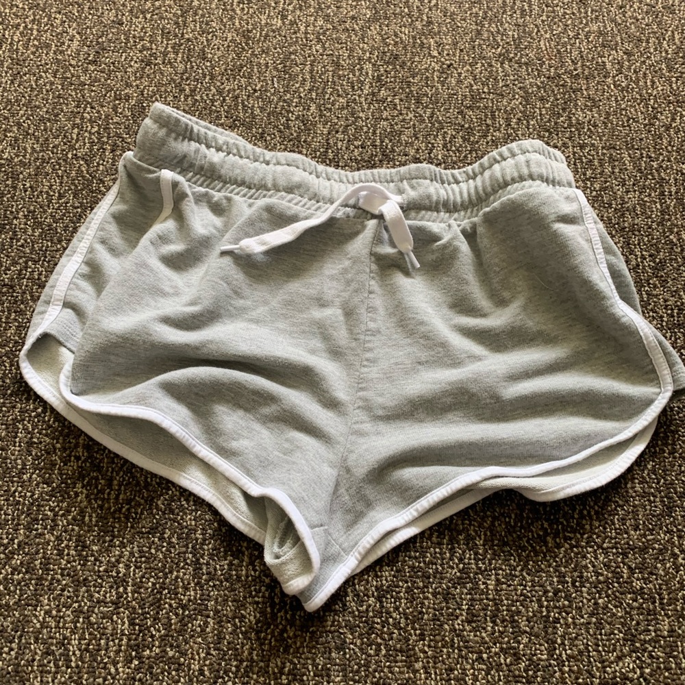 grey comfy shorts